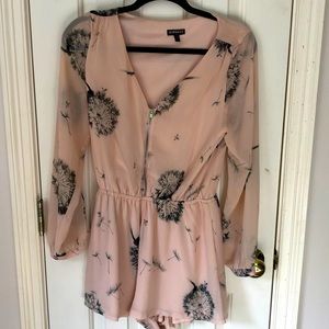 Express dandelion romper